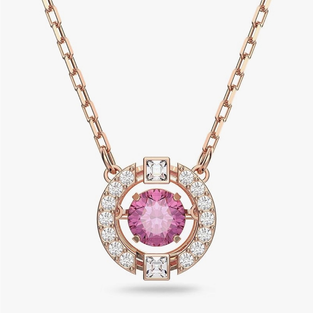 Swarovski Una necklace pink